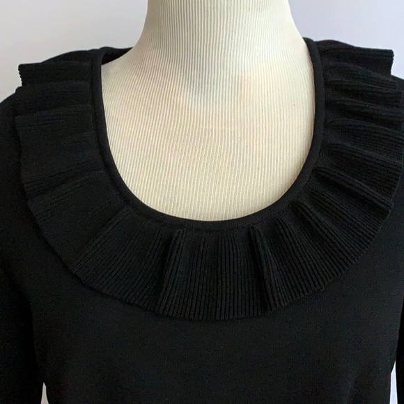 SOLD! VINTAGE Sebastian Black Maxi Dress - Picture 5 of 8